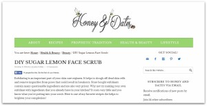 honey and dates