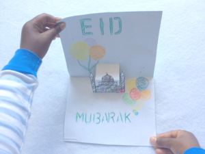 Ramadan Greeting card craft