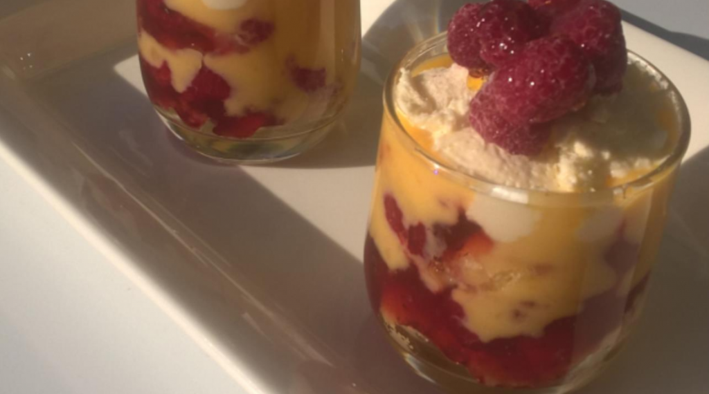 Easy Raspberry Trifle 1