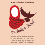 Red Leather Shawl