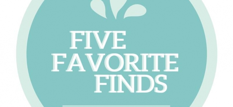 Five Favourite Finds 04/09/15