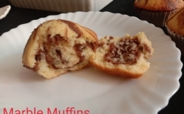 Ramadan Recipe: Large batch Marble Muffins recipe with oil – Ramadan 2020 Day 13