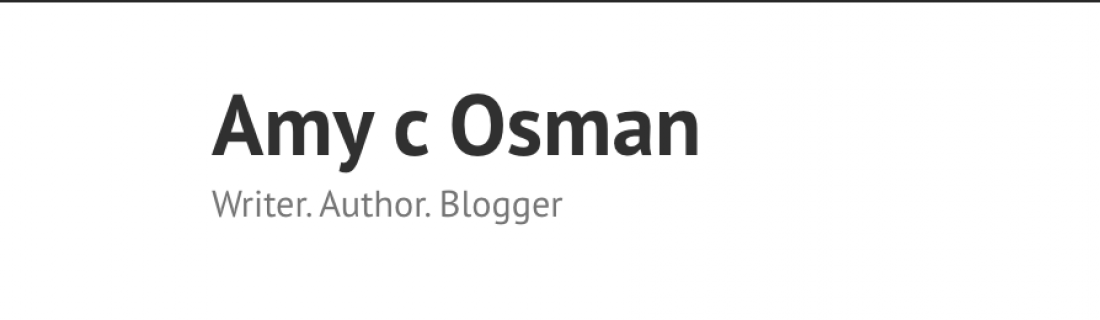 Amy C Osman – April Featured Blogger