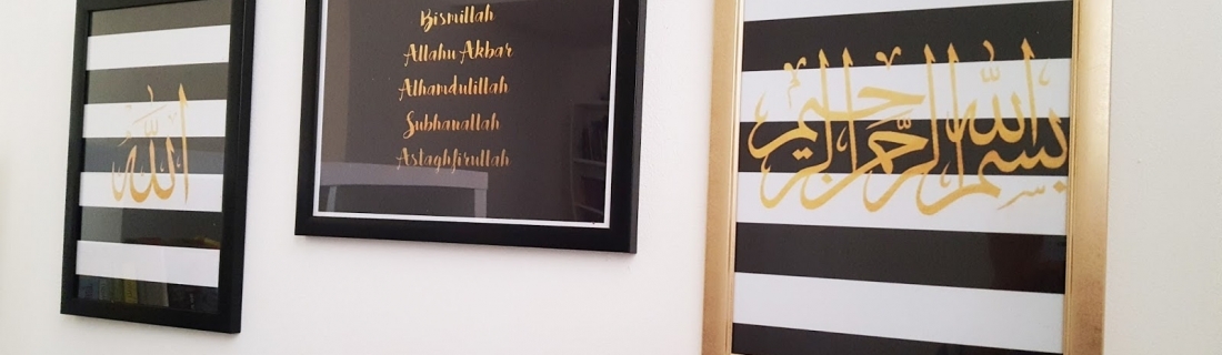 DIY Wall Art Finally Complete