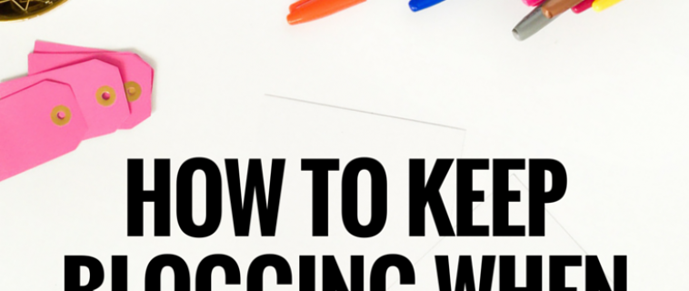 How to Keep Blogging When No One Seems to Care