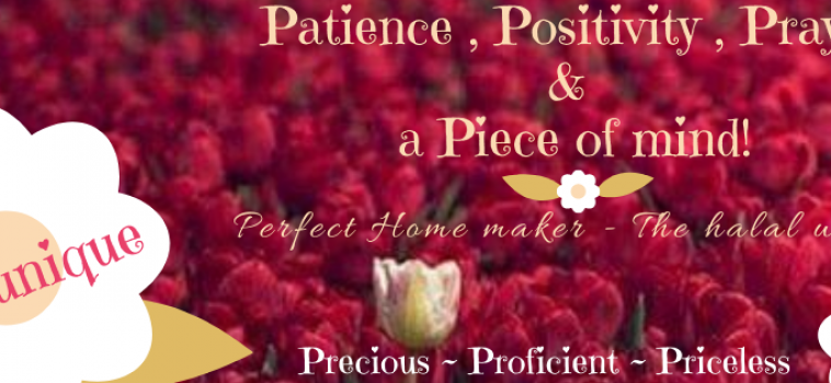 August 2020 Featured Blogger – Perfect HomeMaker – The Halal way