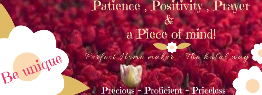 August 2020 Featured Blogger – Perfect HomeMaker – The Halal way August 2020 Featured Blogger – Perfect HomeMaker – The Halal way